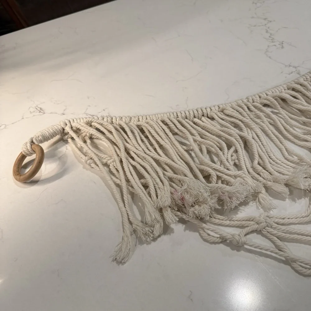 Macabre Stuffed Animal Holder Hammock Corner Of Room Cute Earthy Trendy Toy Box
